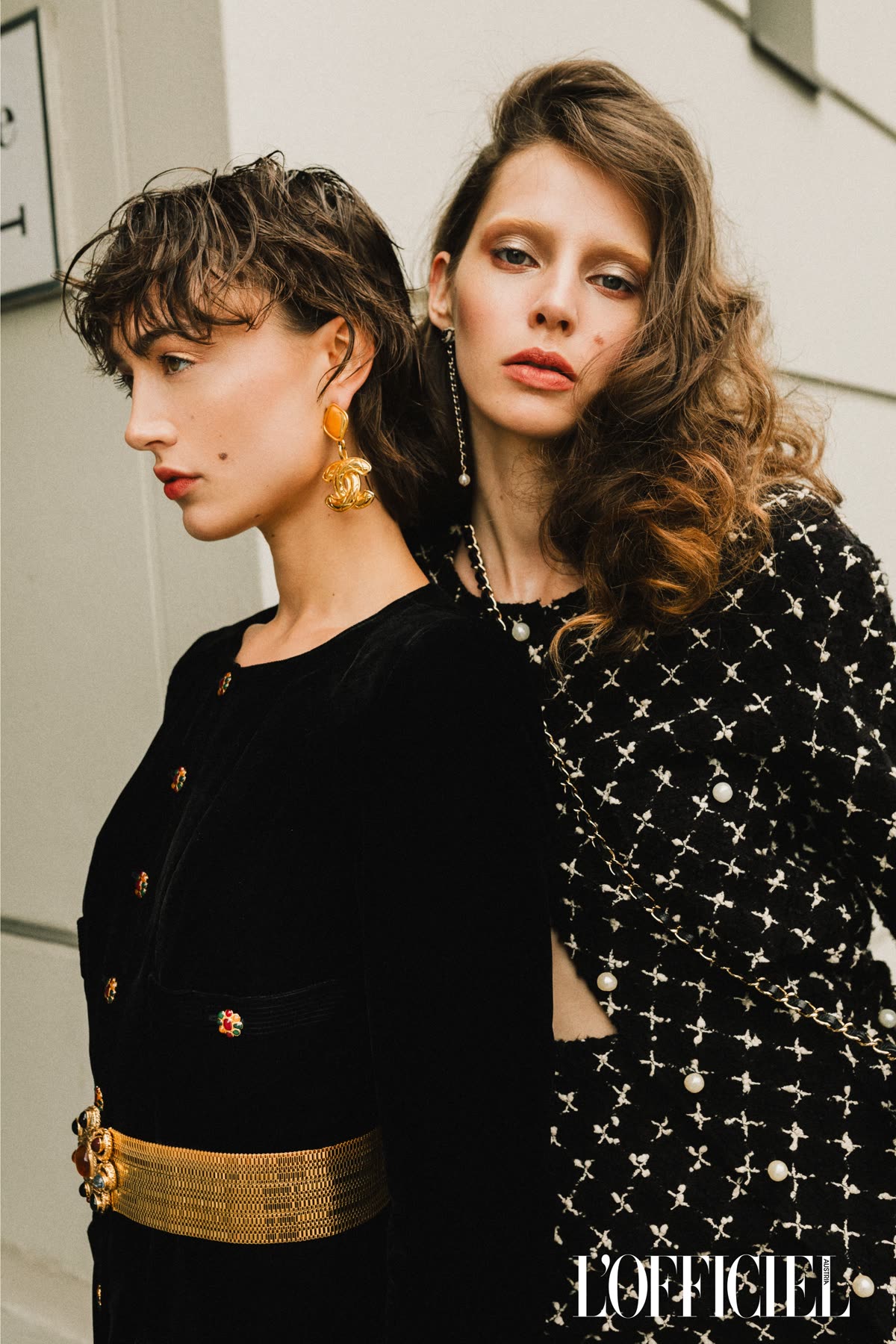 L&rsquo;Officiel Austria: Vintage Chanel Editorial