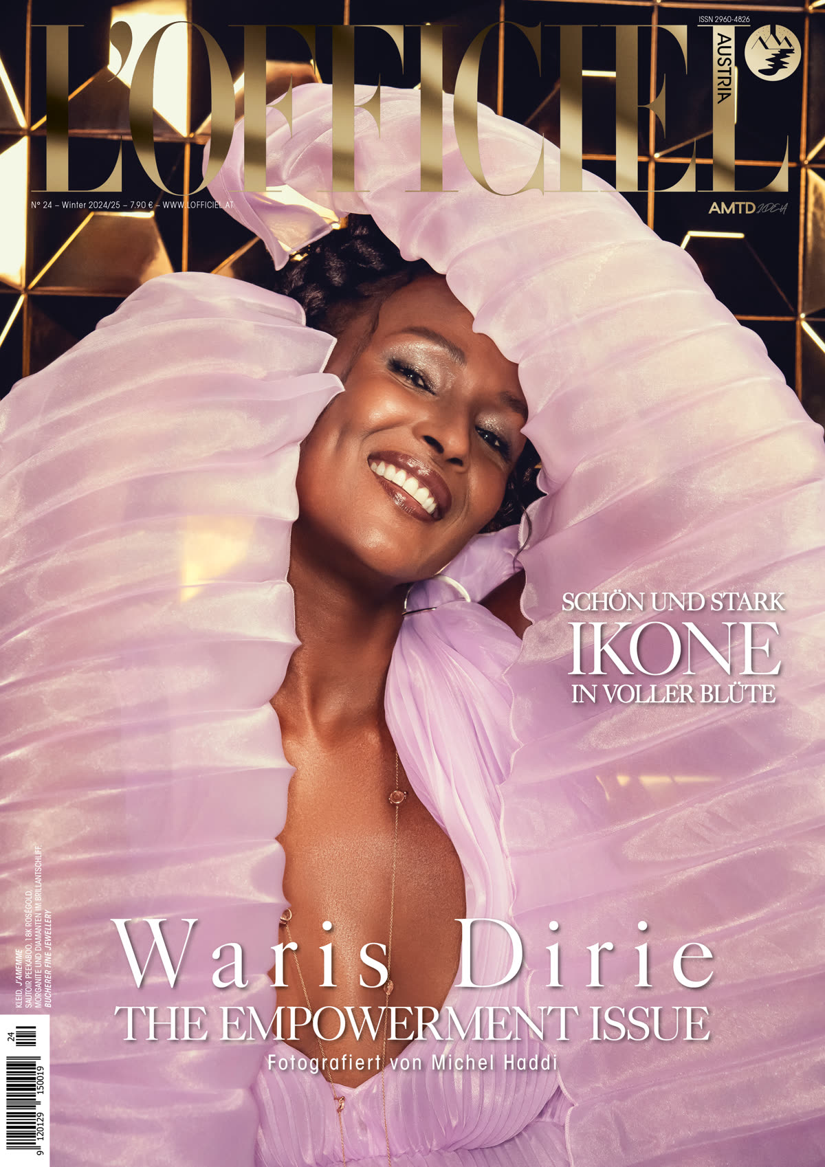 L&rsquo;Officiel Austria: The Empowerment Issue: Waris Dirie