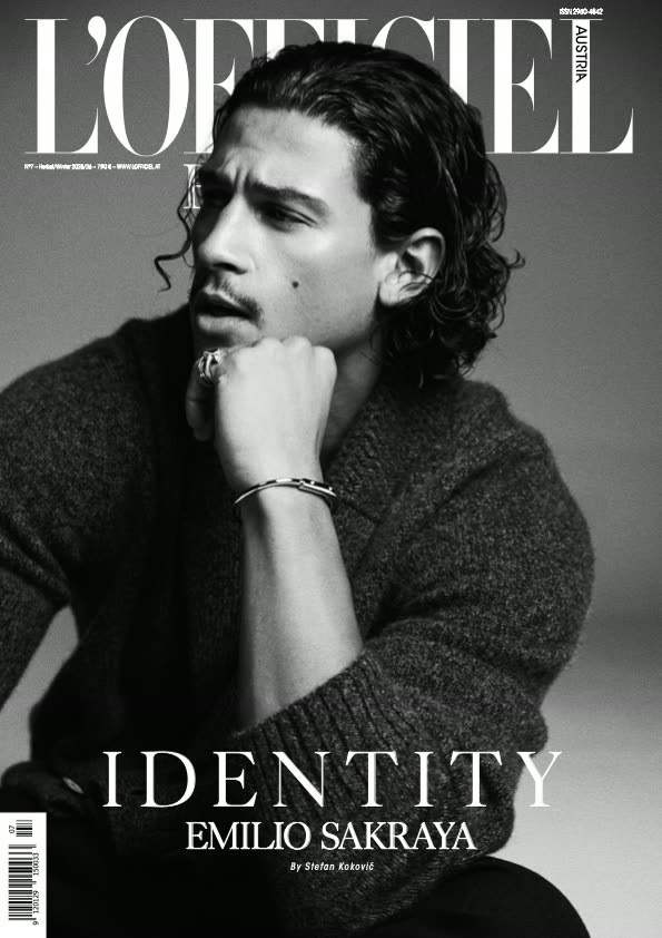L&rsquo;Officiel Hommes: Identity: Emilio Sakraya